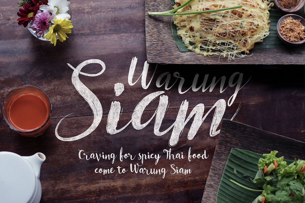 Norffo Font + Watercolor Brush, a Script Font by alit design (Photo 3 of 5)
