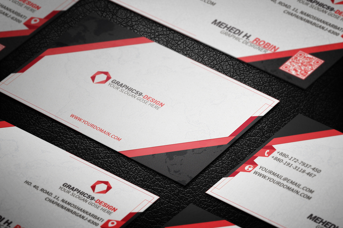 Creative Business Card Design vol-02, a Business Card Template by graphica59 (Photo 9 of 9)
