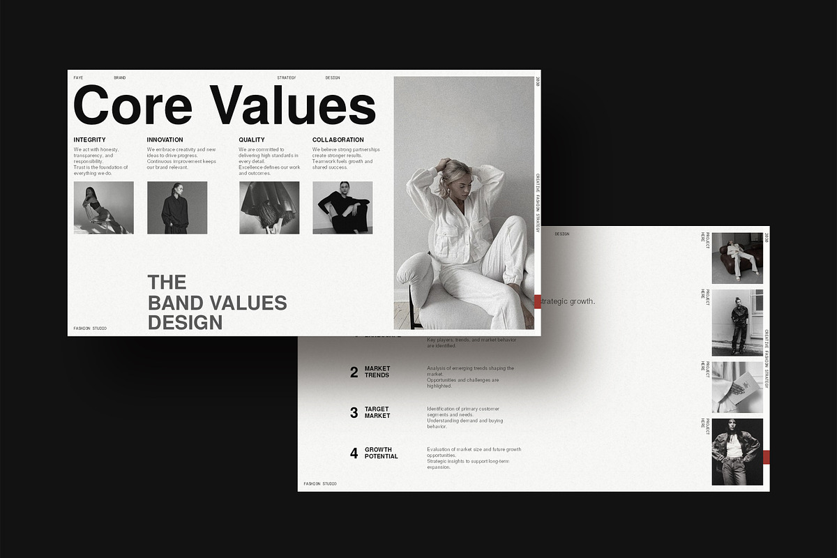 FAYE | Brand Strategy, a Presentation Template by SparkPro (Photo 4 of 10)