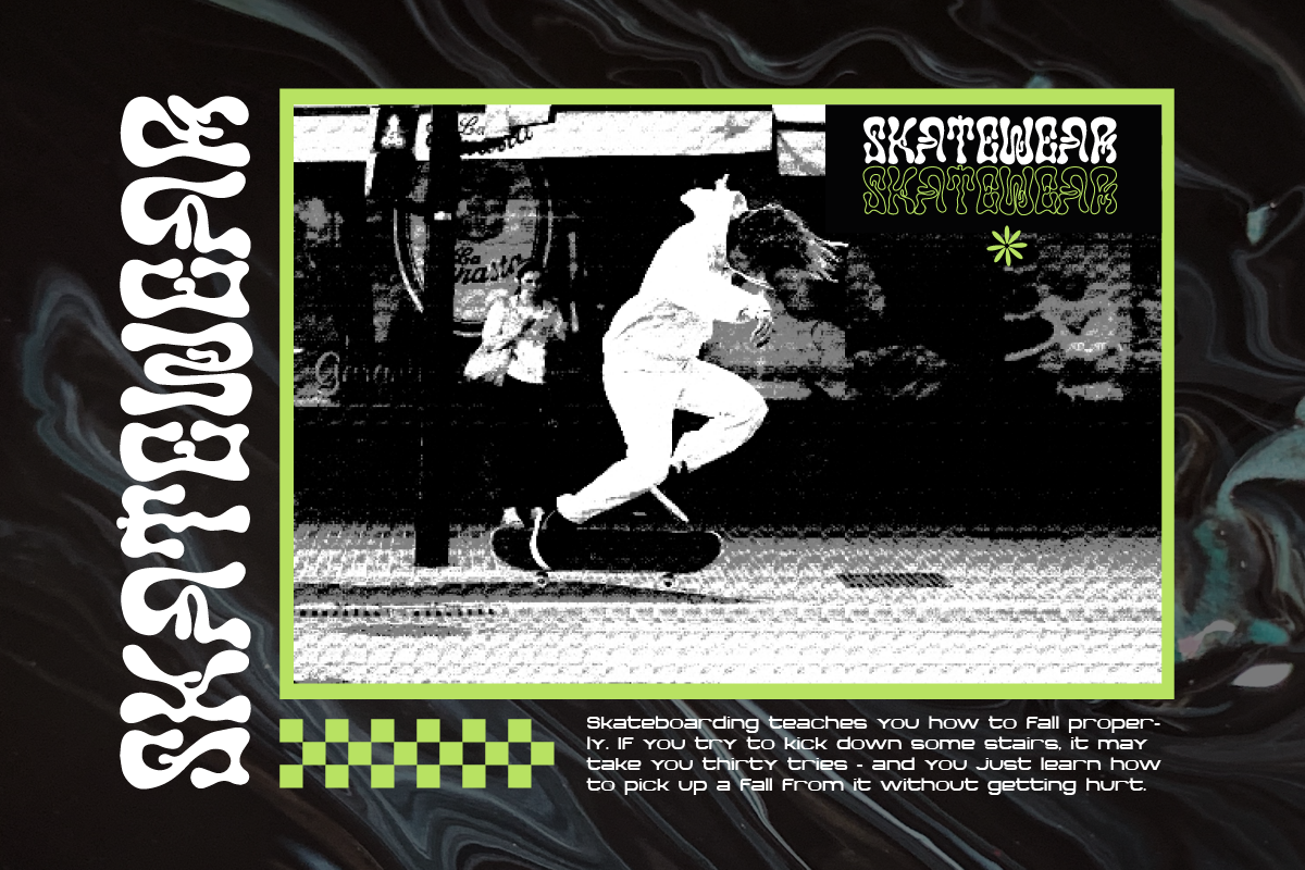 Squidwod Liquid Display Font, a Font by Ronny Studio (Photo 5 of 9)