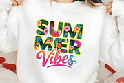 Summer Vibes Png, Summer Sublimation, an Illustration by RobertsArt (Thumbnail 3 of 7)