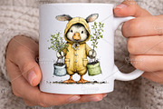 Whimsical Easter Duckling Clipart, an Illustration by Canvas Craft (Thumbnail 7 of 7)