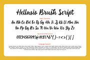 Hellasio - Brush Script Font, a Script Font by Wacaksara Co. (Thumbnail 7 of 10)