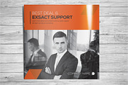 Indesign Red Theme Square Brochure, a Brochure Template by RudanStudio (Thumbnail 2 of 13)