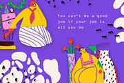 work/life balance - holistic health, a Food Illustration by okchizh (Thumbnail 8 of 8)