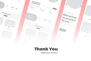 Digital Agency Wireframe Website, a Wireframe Template by INSPR STD (Thumbnail 6 of 6)