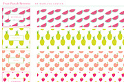 Fruit Punch Patterns & Brushes, a Pattern Graphic by MoLa (Thumbnail 2 of 4)