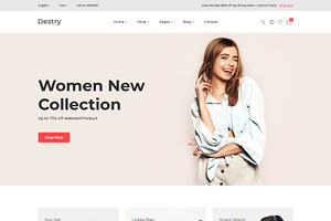 ECommerce HTML Template - Destry