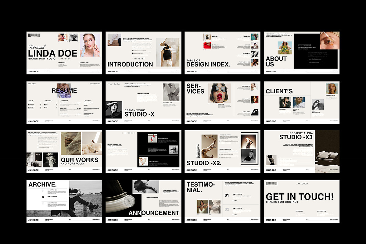 Brand Portfolio Presentation, a Presentation Template by NorthPeak (Photo 11 of 11)