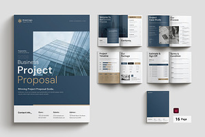 Project Proposal Template, a Brochure Template by Cleffon_Graphic_Studio