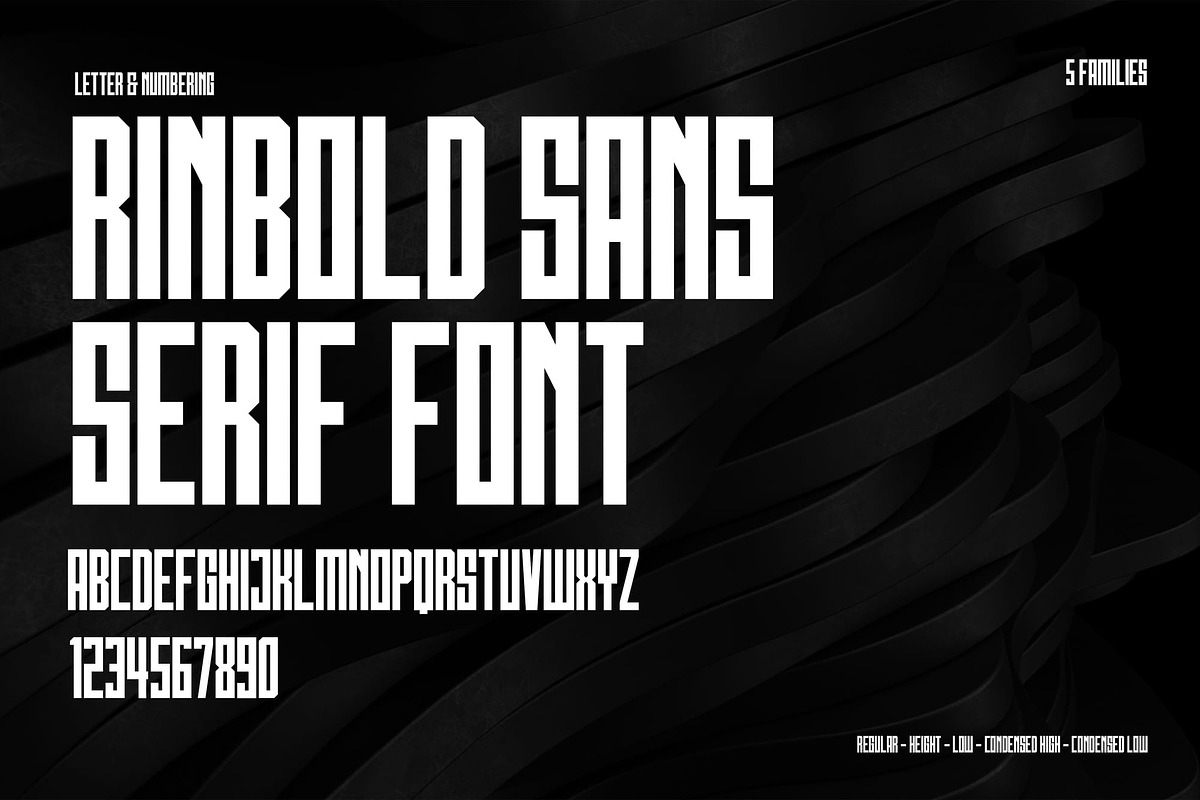 Rinbold, a Sans Serif Font by Lemockup (Photo 3 of 7)