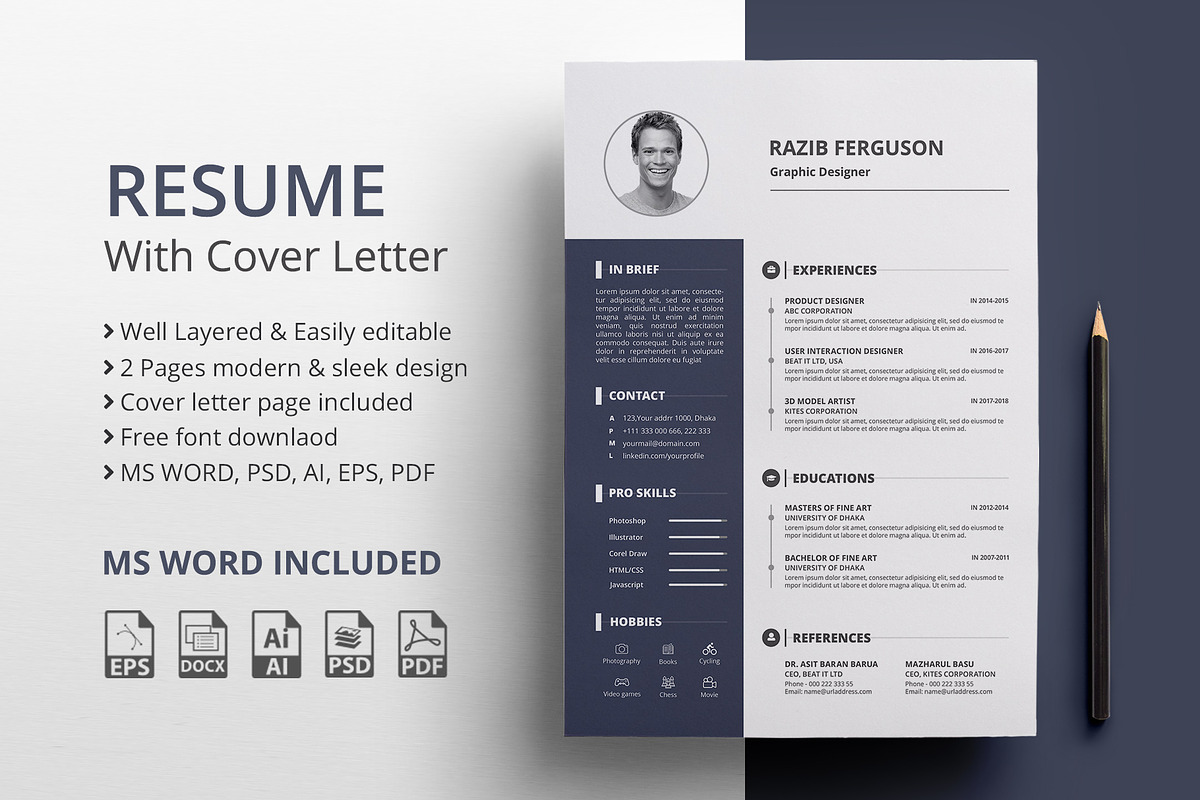 The Resume, a Resume Template by Rongmistiry (Photo 1 of 5)