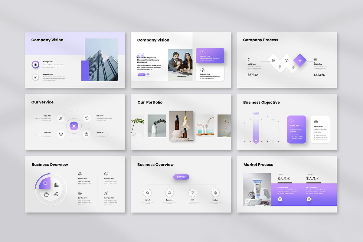 Creative Business Startup, a Presentation Template by KreateTribe (Photo 2 of 6)