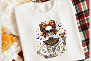 Cute Halloween Skeleton PNG, a Pattern Graphic by crative8112 (Thumbnail 1 of 3)