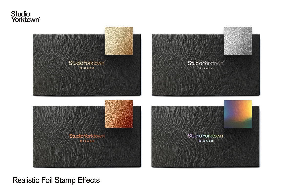 Mikado Business Card Mockup Template, a Mockup by Studio Yorktown (Photo 4 of 14)
