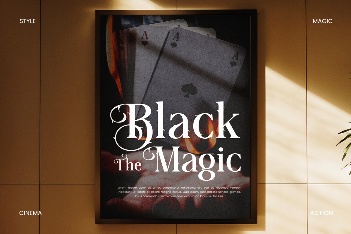 Deadly Sins – Gothic Horror Display, a Serif Font by roomspace creative lab (Photo 5 of 12)