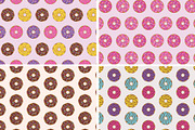 Donuts Seamless Patterns, a Pattern Graphic by Abstracto-Create (Thumbnail 6 of 7)