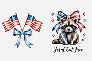 Patriotic 4th of July Sublimation, a Decorative Illustration by Milano Creative (Thumbnail 4 of 4)