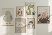 Cute Posters For Kids. Nursery Room., a Graphic by Designwork (Thumbnail 4 of 9)