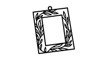 Cute mini photo frame ornament, an Illustration by Amazin_art (Thumbnail 7 of 31)