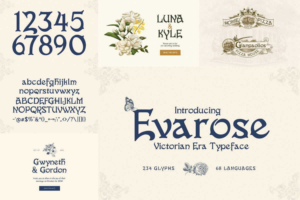 Gothic Font Bundle - 22 Fonts!, a Blackletter Font by HipFonts (Photo 3 of 9)
