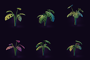 Tropical Plants Pack - Rigged, a Plants & Tree 3D Model by Estudio Shout Asset Store (Thumbnail 8 of 9)