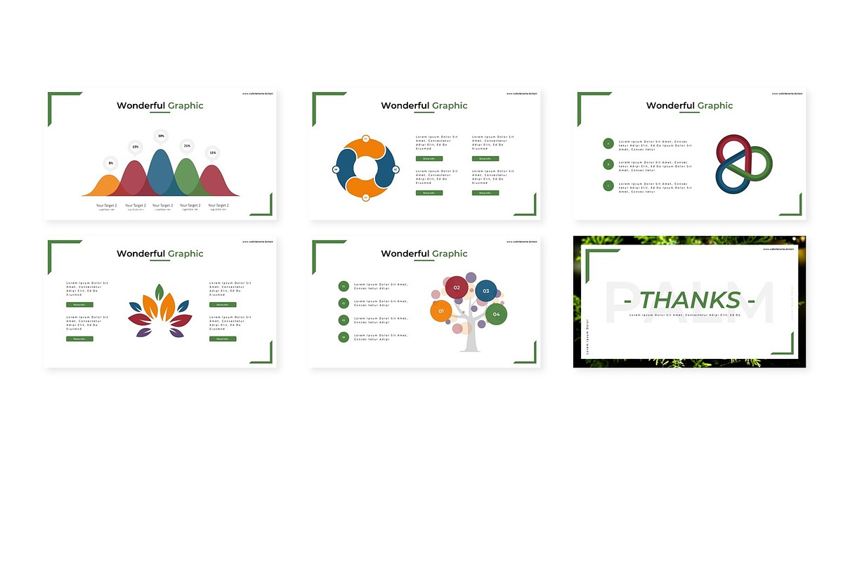 Palm - Powerpoint Template, a Presentation Template by AQR Studio