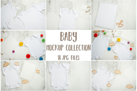 Baby mockup collection 