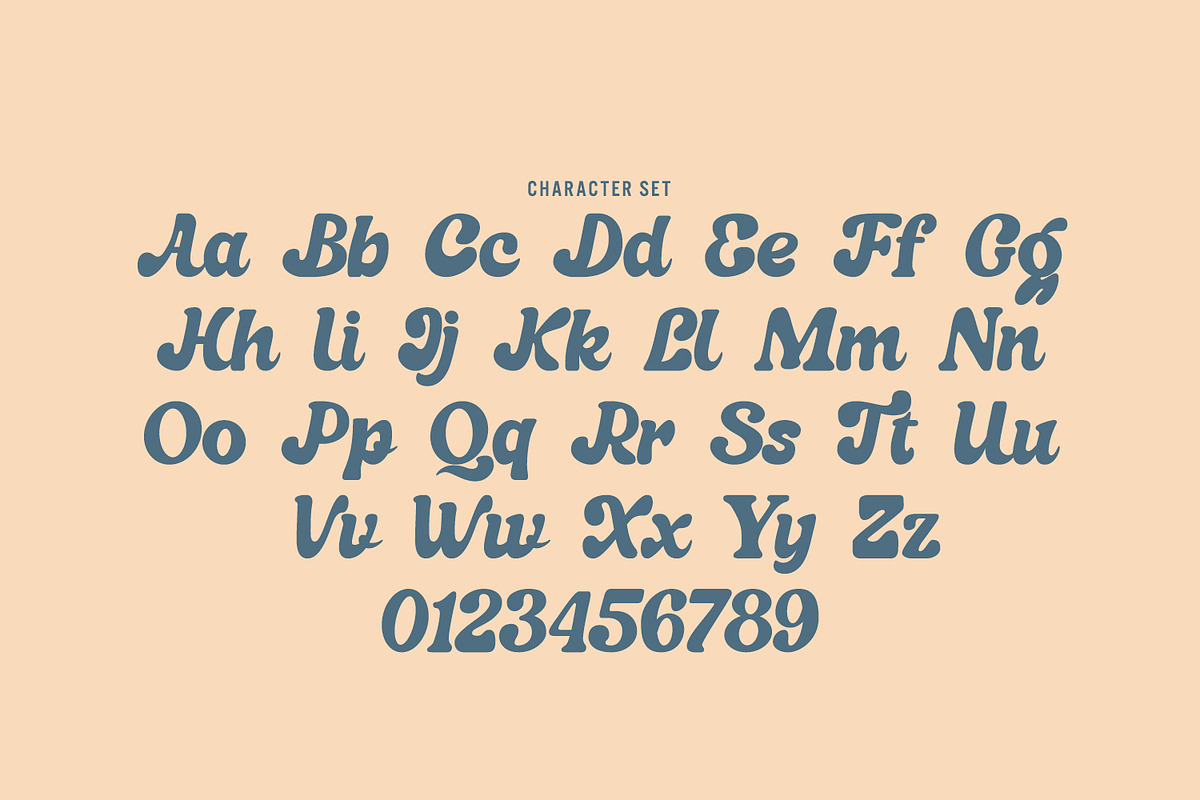 Bright Live - Retro Script Font, a Script Font by HeyFonts