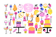 FUNNY CATS: birthday clipart cards, an Animal Illustration by Elliko shop (Thumbnail 5 of 16)