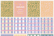 Hand-Painted Summer Backgrounds, a Background Graphic by Lana Elanor (Thumbnail 10 of 15)
