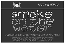 smoke on the water font
