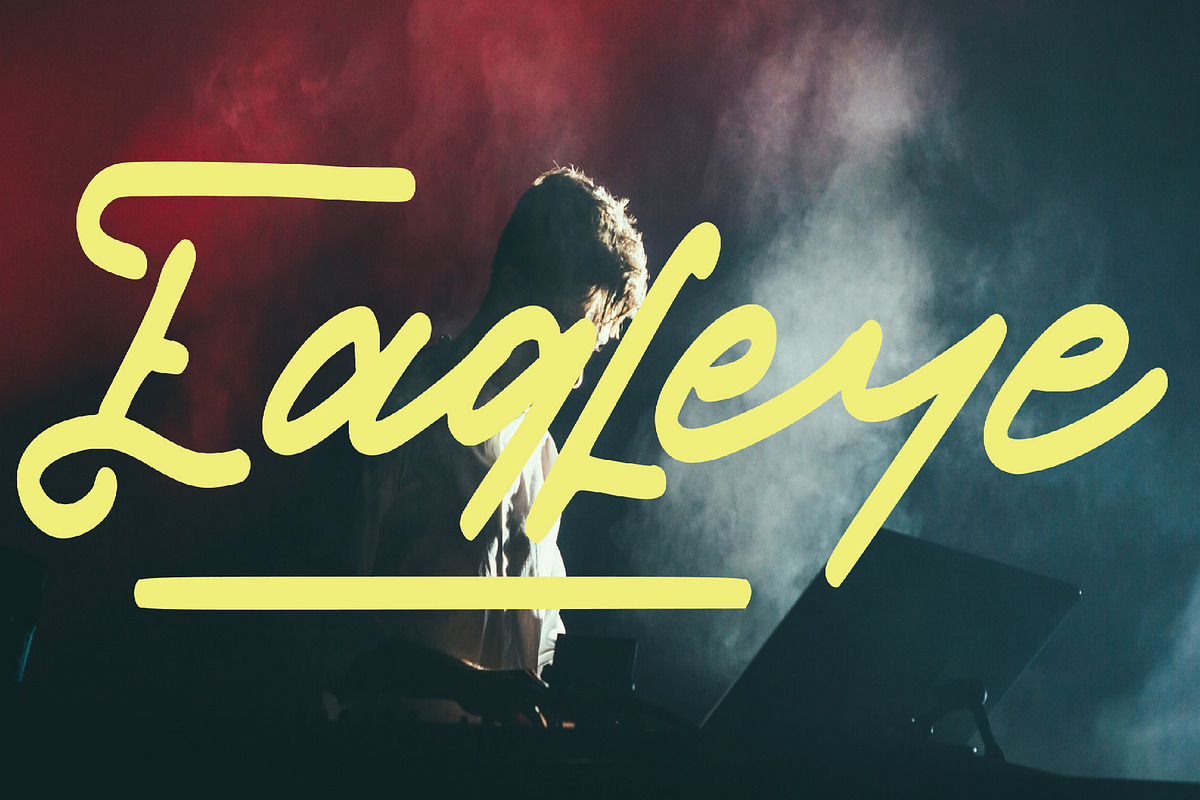 cinestory font, a Script Font by Mariyana (Photo 5 of 6)