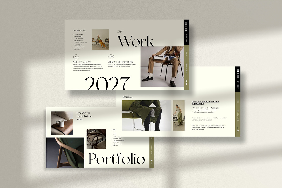 Portfolio Presentation Template, a Presentation Template by Creative-Work (Photo 10 of 10)