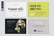 Modern Thank You Card Template, a Card Template by BrandPacks (Thumbnail 1 of 4)