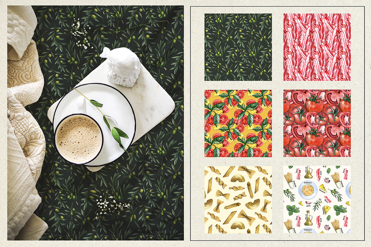 Toscana & Italian Food, a Food Illustration by Onceli*art (Photo 10 of 15)
