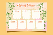 Weekly Planner  Template, a Stationery Template by SefriMujiRahayu (Thumbnail 2 of 3)