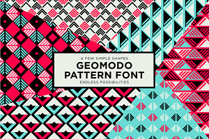 GEOMODO FONT & VECTOR
