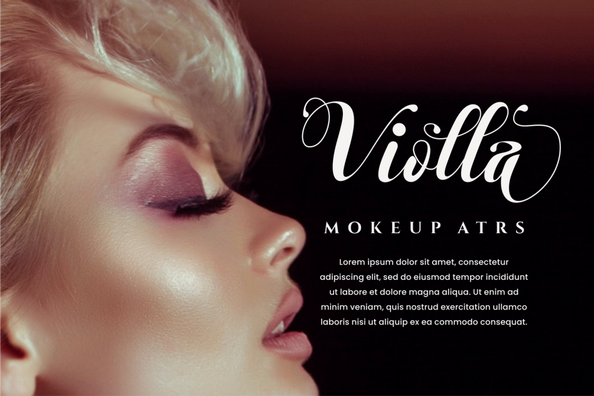Emelya - Elegant Calligraphy Font, a Script Font by Idea Studio (Photo 11 of 11)