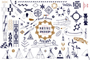 Native American Graphics & Patterns, an Illustration by becky nimoy (Thumbnail 1 of 3)