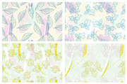 Botanical splash patterns, a Pattern Graphic by ItsDianaDesign (Thumbnail 4 of 5)