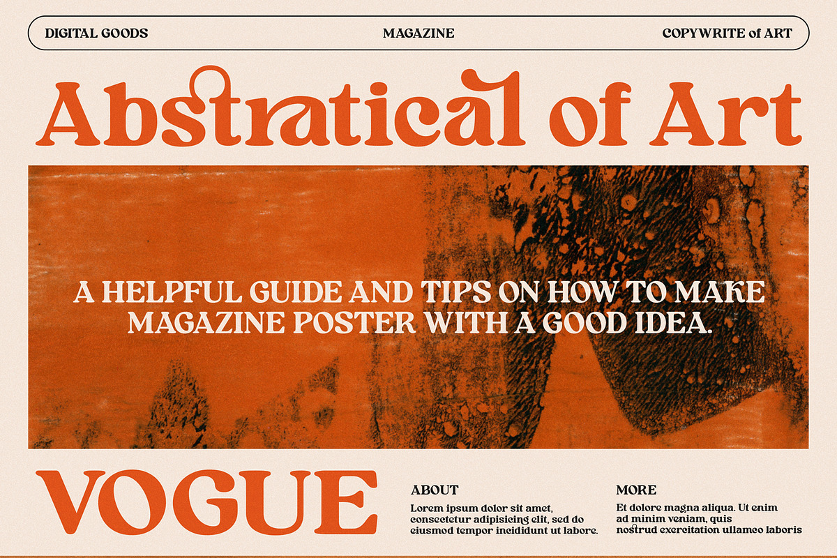 Maguen Modern Retro Display, a Sans Serif Font by Typetemp Studio (Photo 9 of 14)