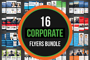 Corporate Business Flyers Bundle, a Flyer Template by AfzaalGraphics (Thumbnail 1 of 5)