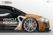 22 Vehicle Mockups - Cars and more, a Cups & Container Mockup by JAZZ STUDIO (Thumbnail 6 of 9)