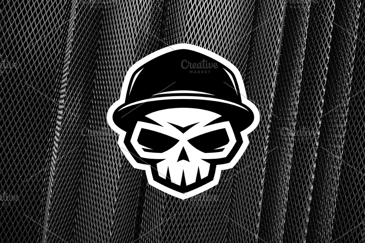 Skull in Cap (1), an Illustration by pne-design (Photo 3 of 3)
