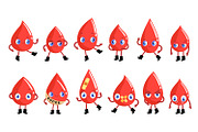 Blood Drop Characters Clipart Medic, a Healthcare Illustration by the_myro (Thumbnail 2 of 14)