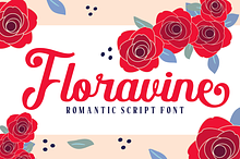 Floravine Romantic Script Font