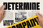 Andora - Unique Condensed Bold Font, a Sans Serif Font by TokoPress (Thumbnail 2 of 12)