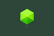 9 hexagons. Vector logo, a Branding & Logo Template by Magda (Thumbnail 6 of 11)