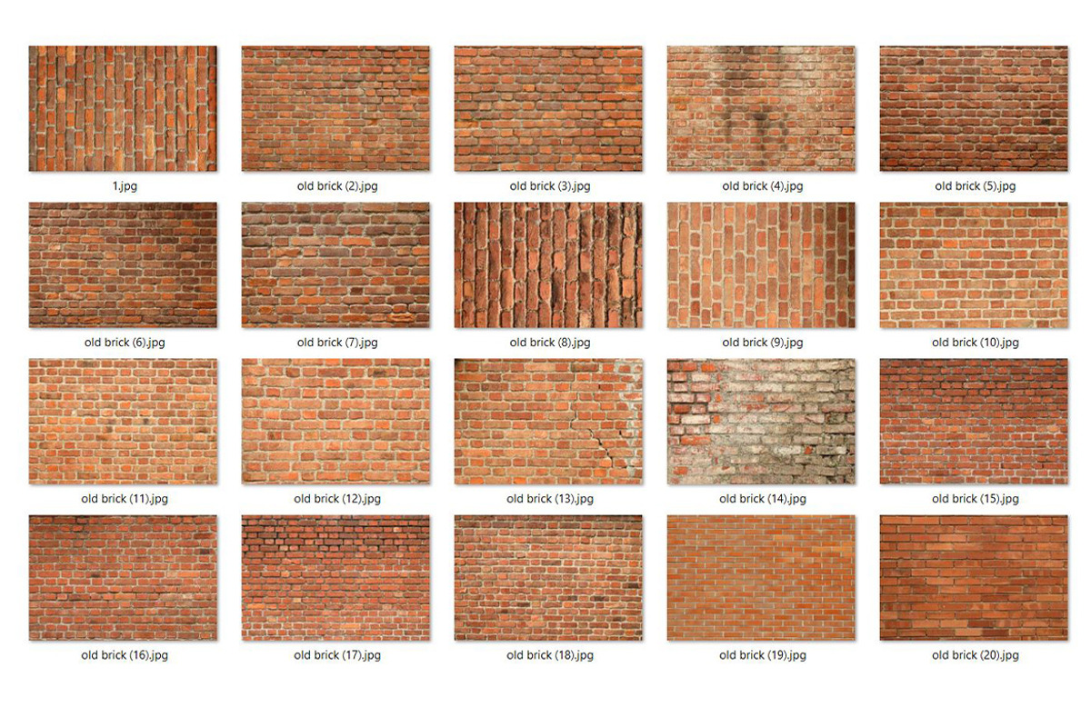 20 Old Brick Wall Texture, a Texture Graphic by CCPreset (Photo 2 of 3)